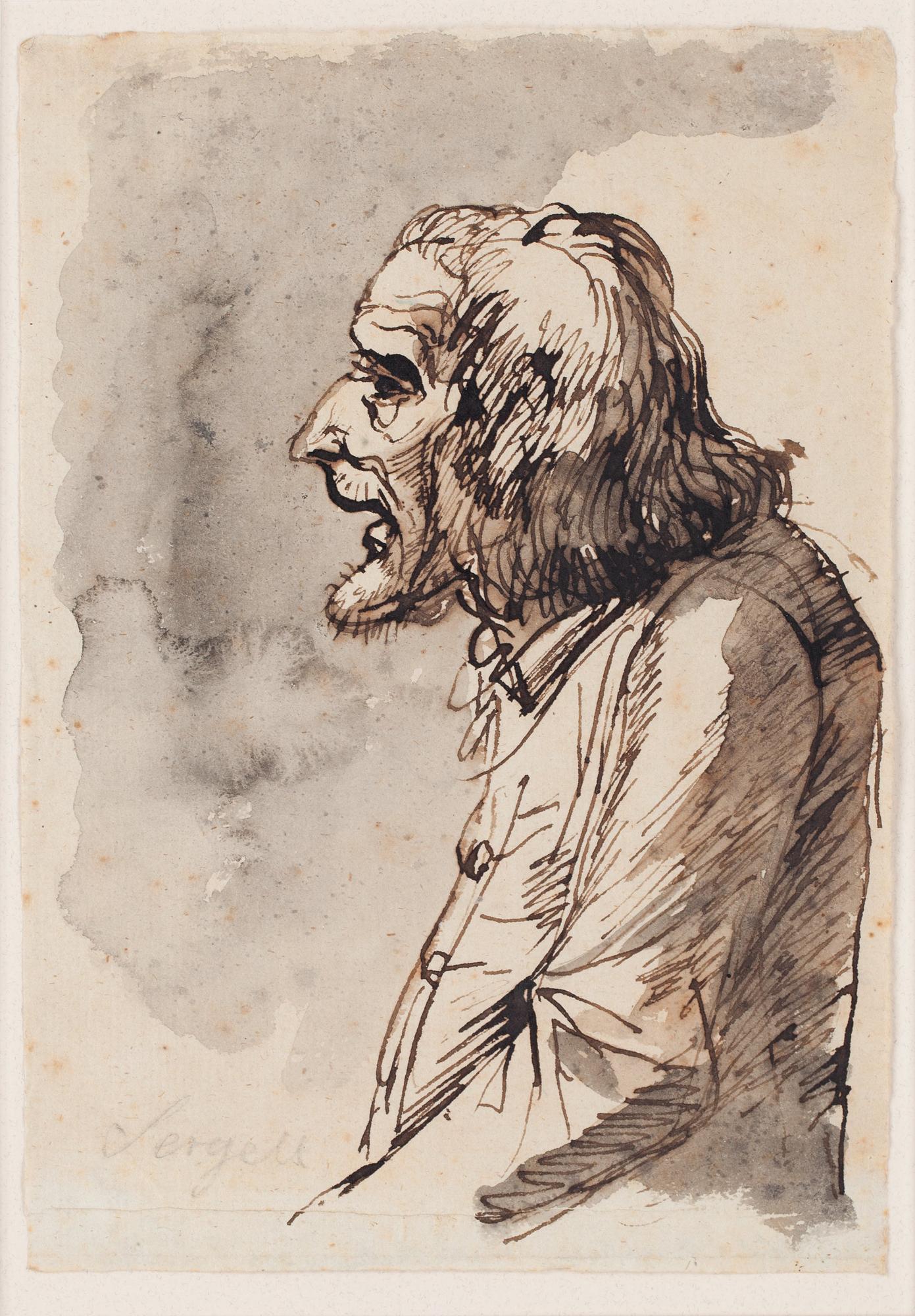 Johan Tobias Sergel, Åldrig arbetare.