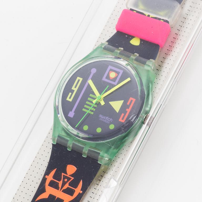 Swatch, Stale Fish, wristwatch, 34 mm.