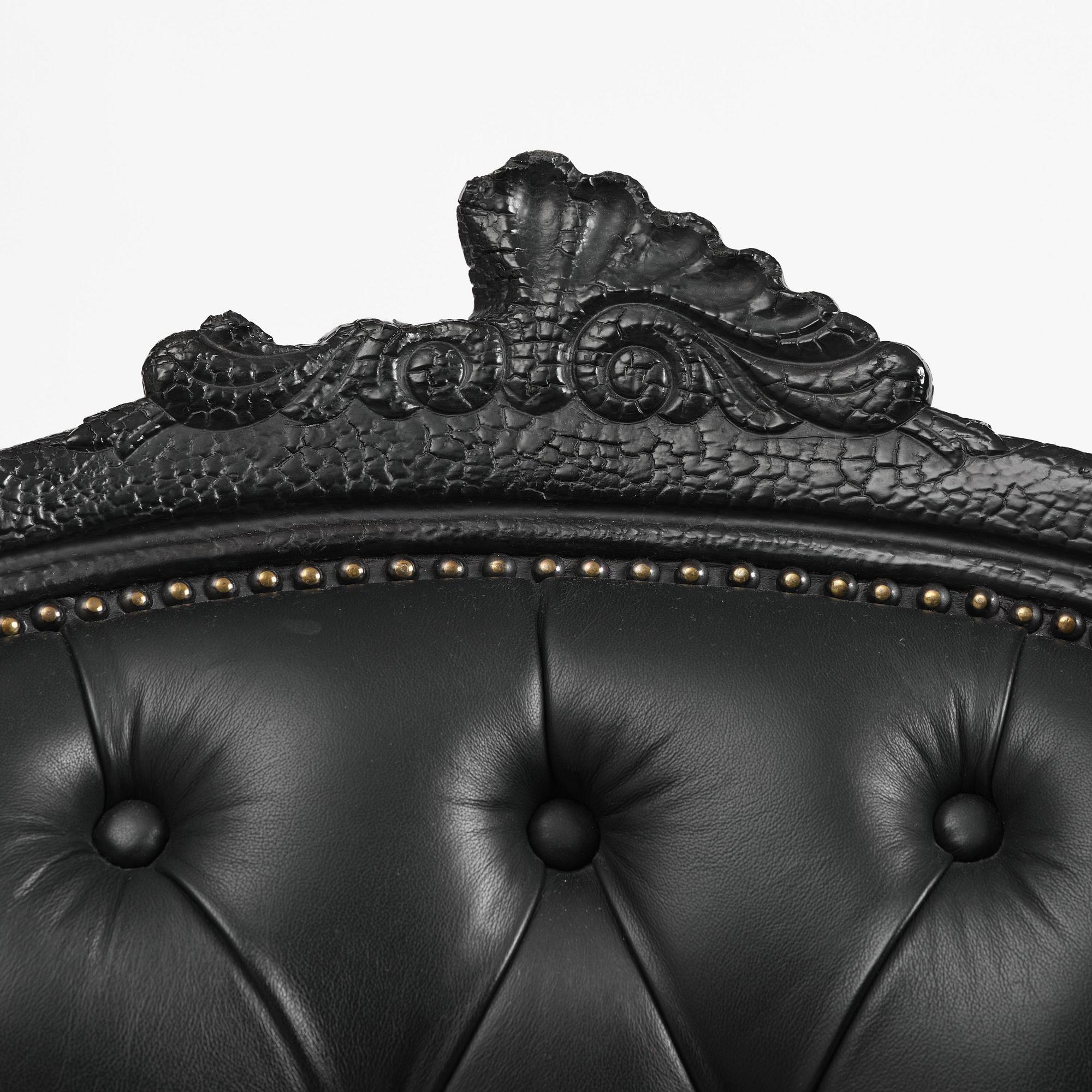 Maarten Baas, a pair of “Smoke Armchairs”, Moooi, the Netherlands, post 2002.