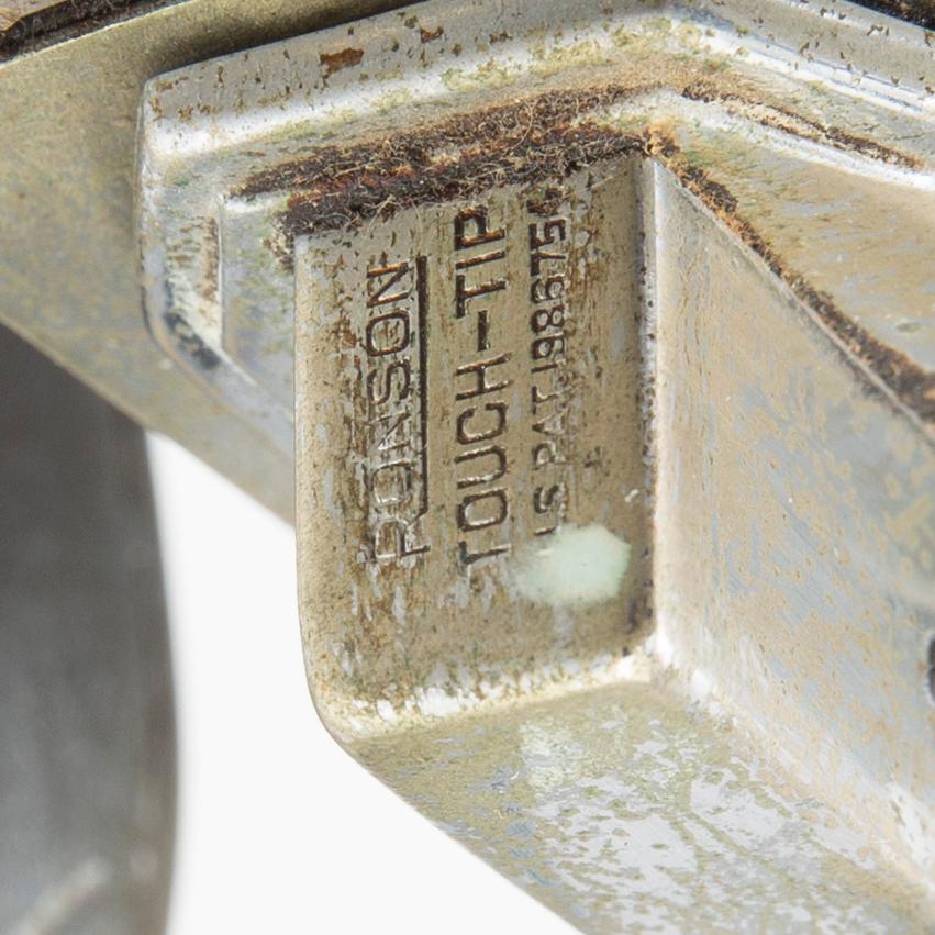 Ronson table lighter "Touch-Tip Bar" circa 1936 by Artmetal Works Inc.