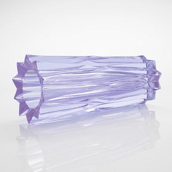 Aimo Okkolin, a vase signed Aino Okkolin Riihimäen Lasi OY.