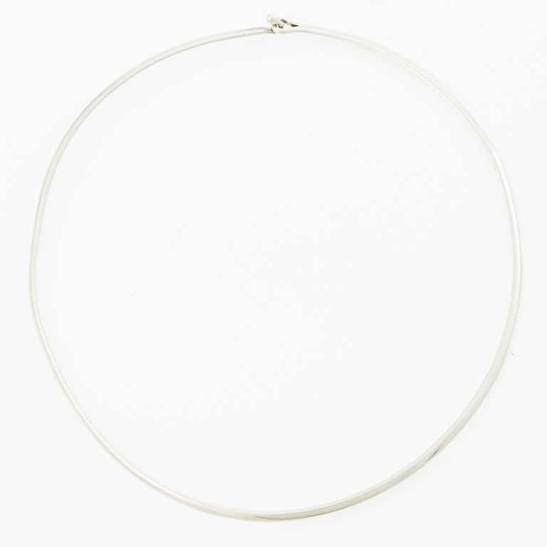Vivianna Torun Bülow-Hübe, halsring, sterlingsilver.