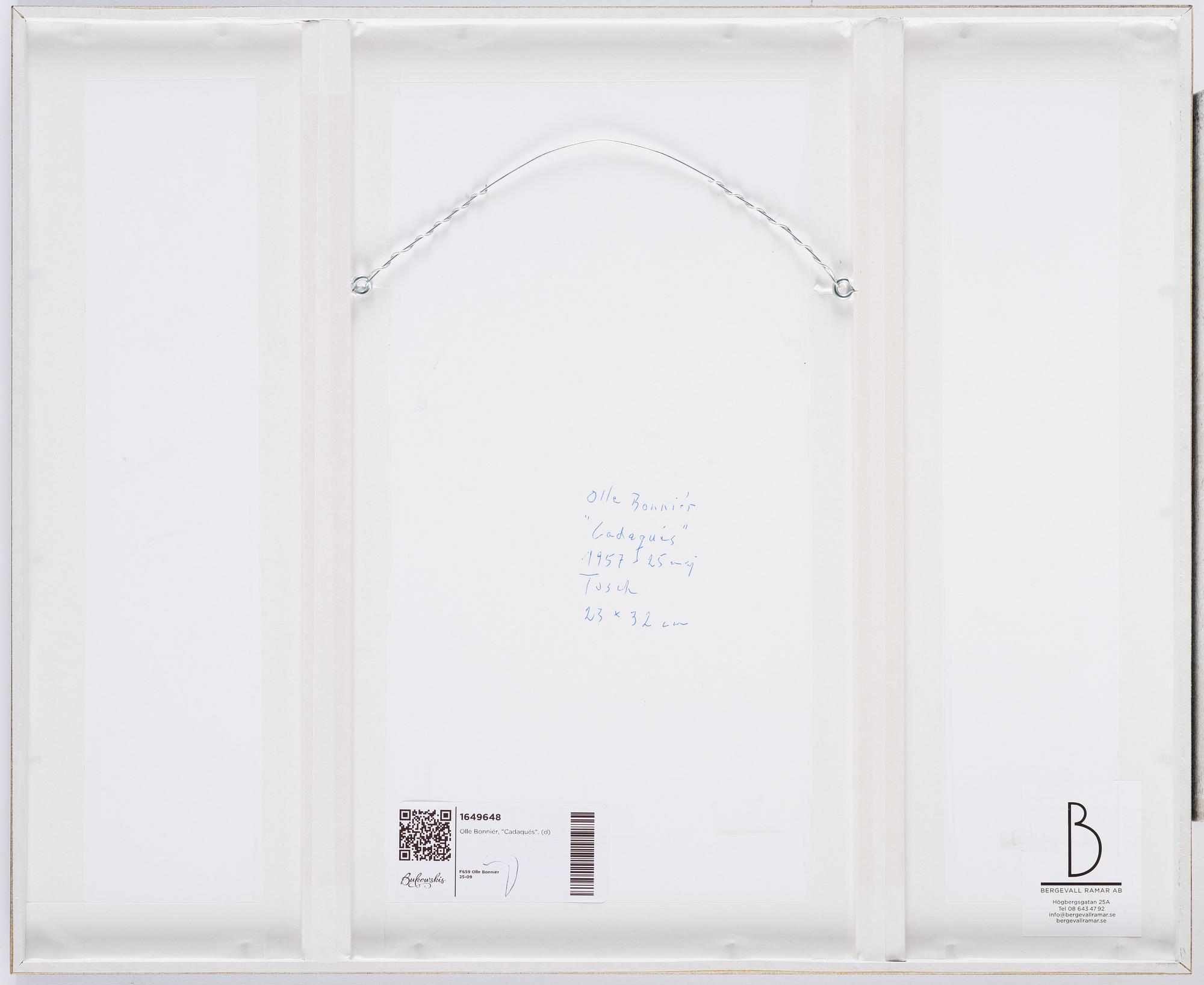 Olle Bonniér, "Cadaqués".