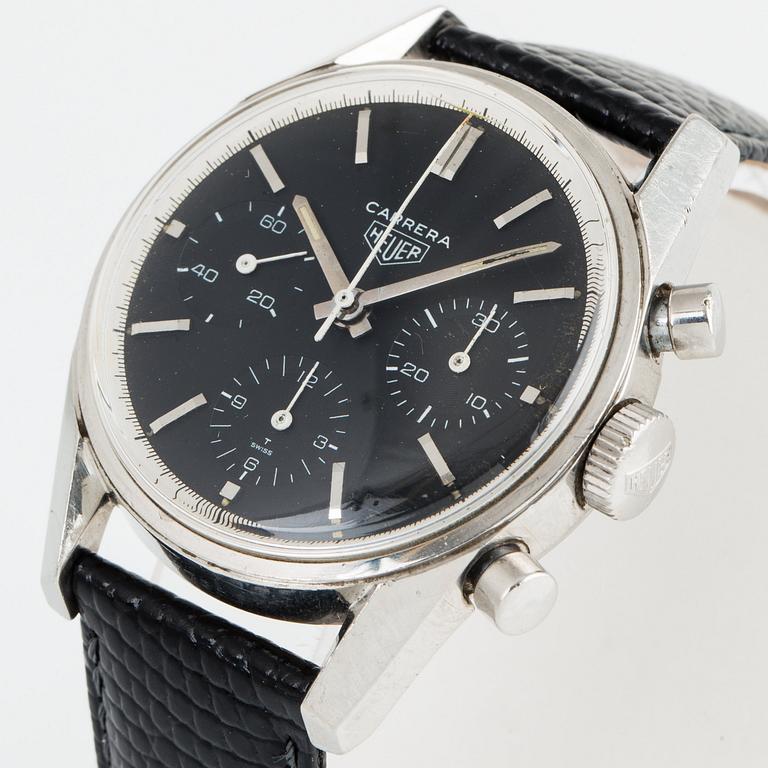 HEUER, Carrera, kronograf, "First Execution".