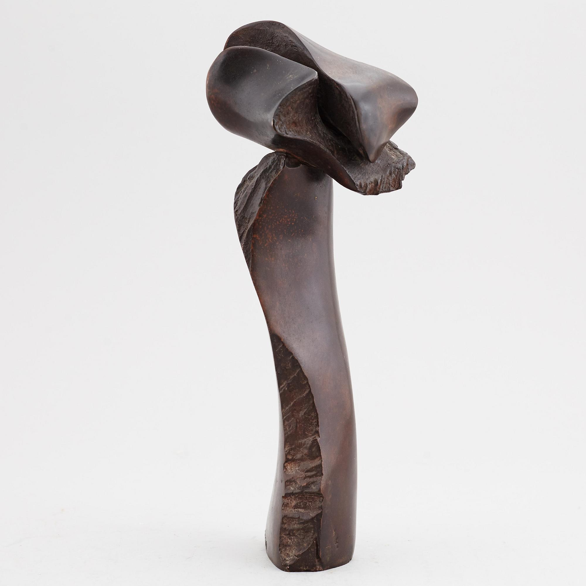 JØRGEN HAUGEN SØRENSEN, skulptur. Brons. Sign och numr 19/50. Höjd 26,5 cm.