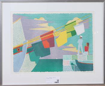 WALDEMAR LORENTZON, litografi, sign o numr 48/260.