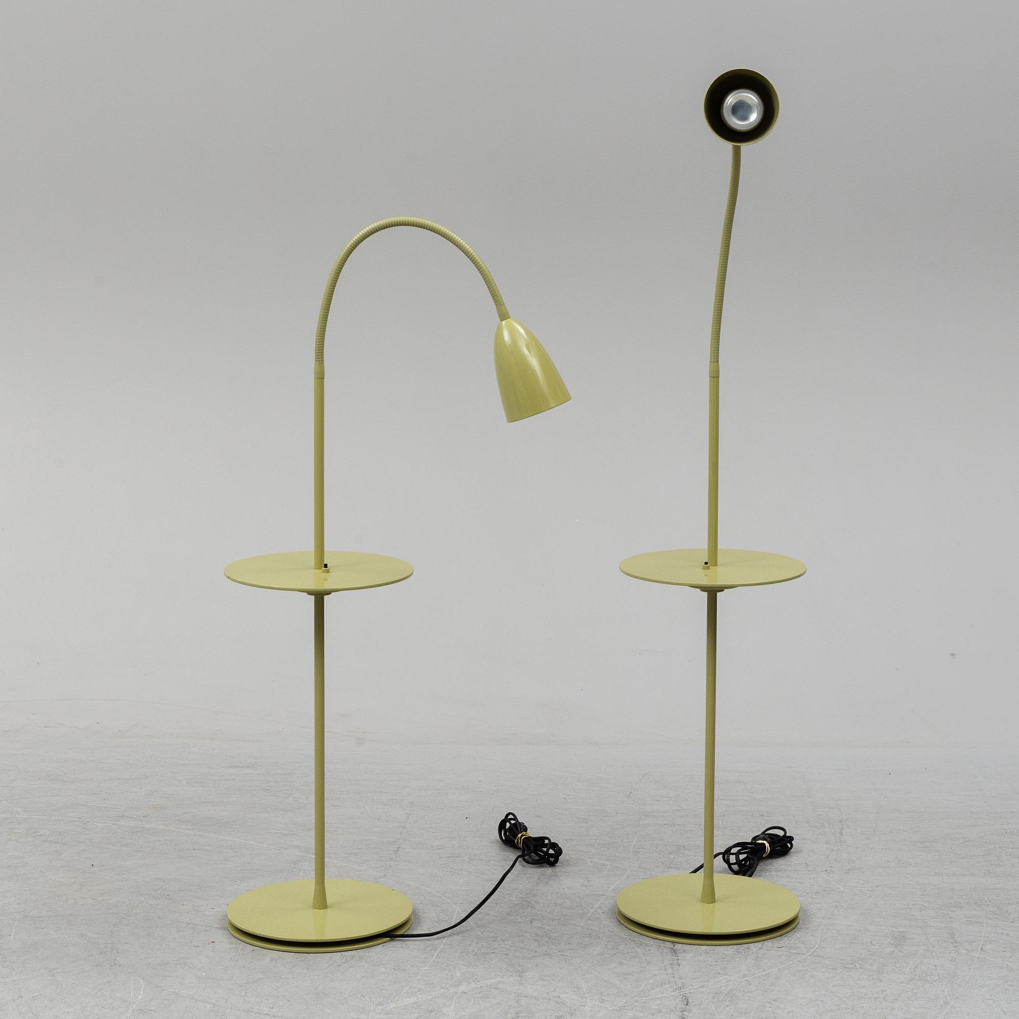 NICLAS HOFLIN, a pair of 'Arkipelag' floor lamps for Ruben 2005.
