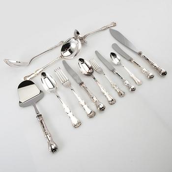 Cutlery 91 dlr "Prince Albert" silver GAB Eskilstuna 1976-1996.