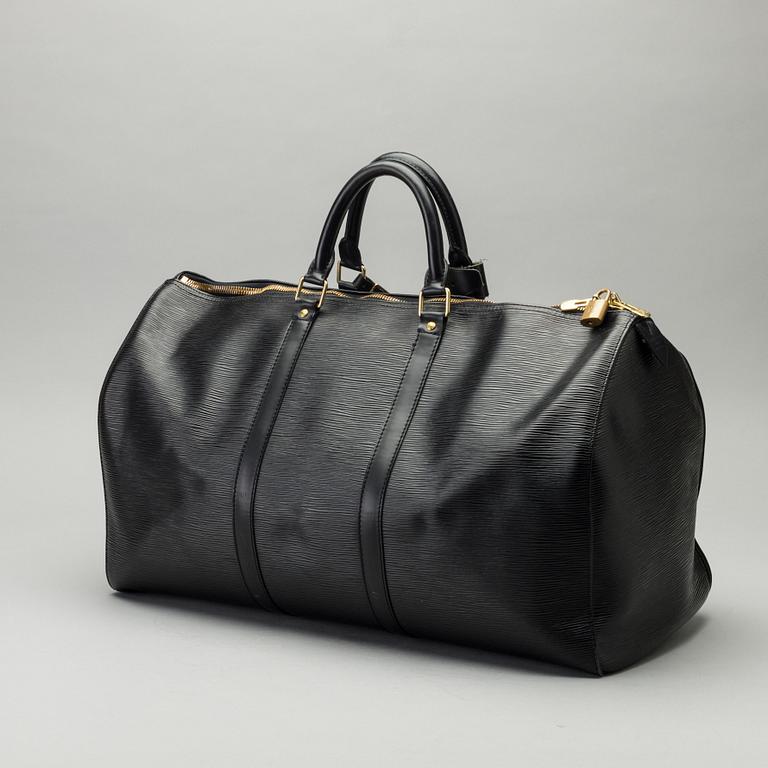 LOUIS VUITTON, "keepall 50 epi" weekendbag.