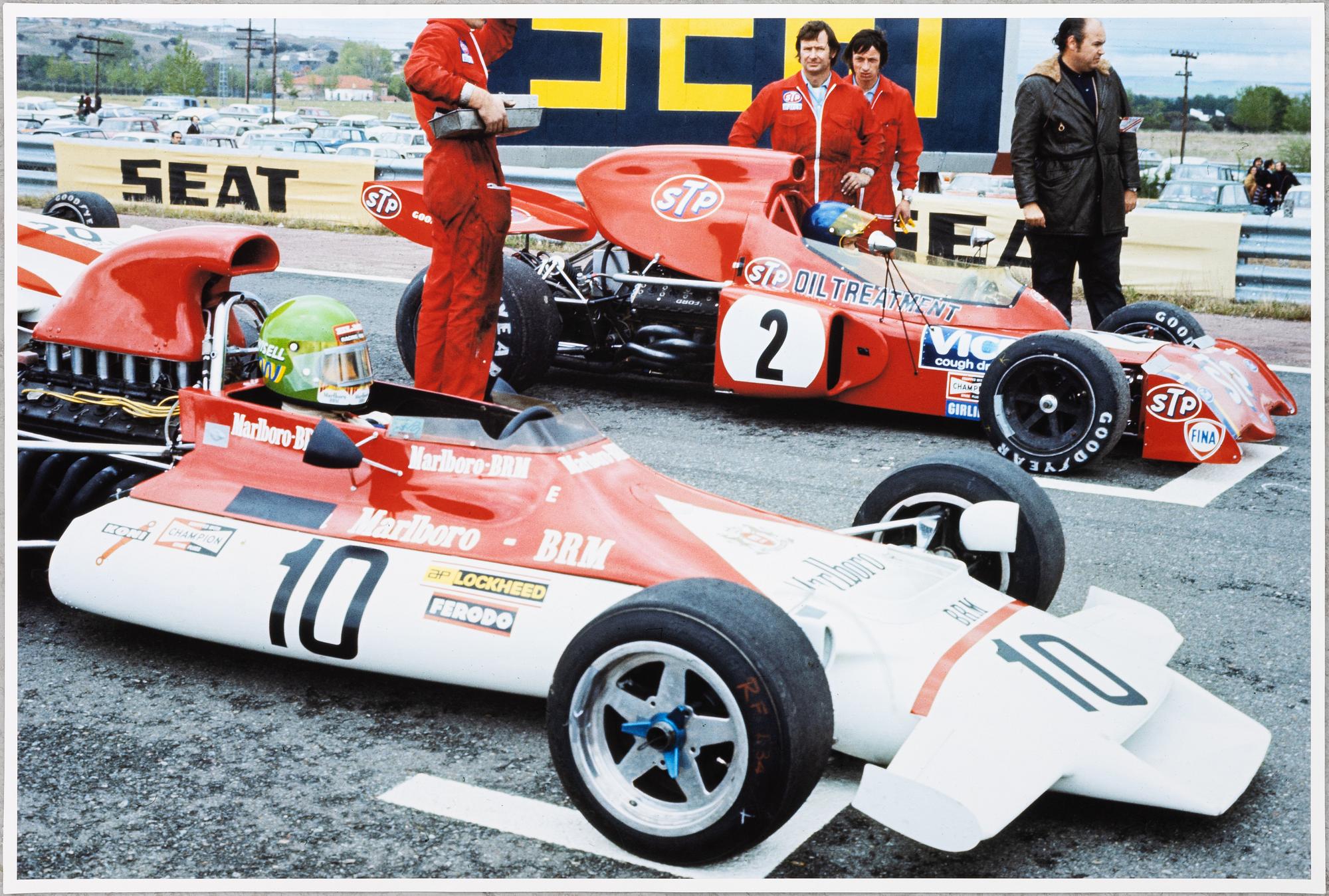 Kenneth Olausson, "Ronnie Peterson, Reine Wisell på Jarama 1972".