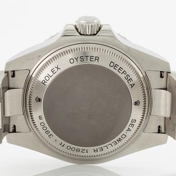 Rolex, Deepsea, Sea-Dweller, wristwatch, 44 mm.