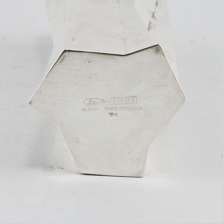 VAS, silver, Tapio Wirkkala, 1900-talets andra hälft. Vikt 347 g.