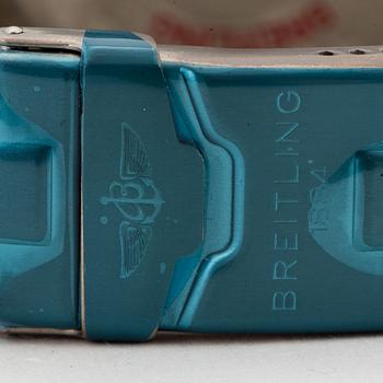 BREITLING, Chrono Avenger M1, Team SEB, chronograph, wristwatch, 44 mm,