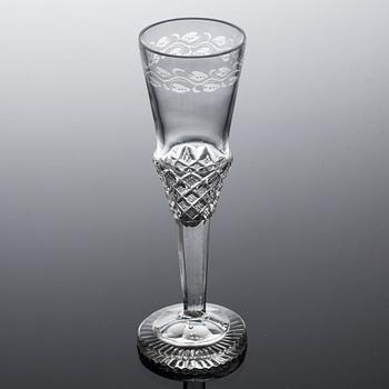 CHAMPAGNEGLAS, 6 st, 1900-talets början.
