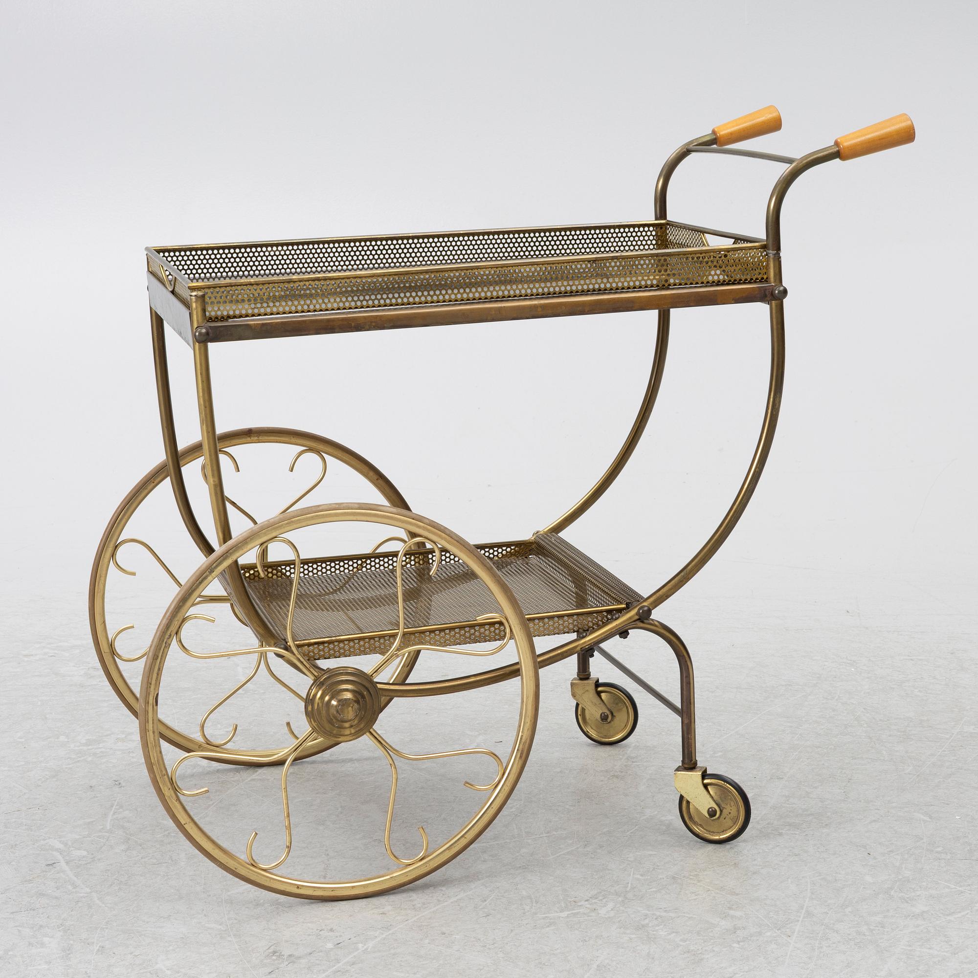 Serving cart, second half of the 20th century.
