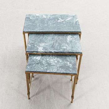 Tea table, 3 dlr, mid-20th century.