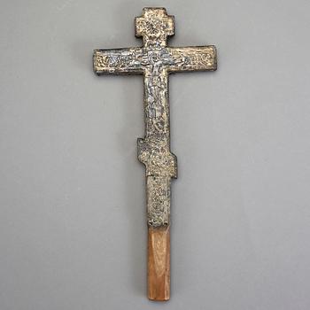 KRUCIFIX, troligen Ryssland, 1800-tal.
