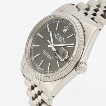 Rolex, Datejust, wristwatch, 36 mm.