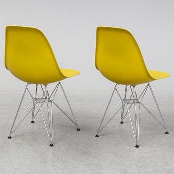 CHARLES AND RAY EAMES, six DSR chairs, Vitra, 2011.