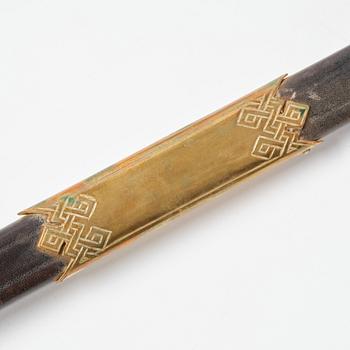 Sabel svensk, m/1915 för sjöofficer, med balja.