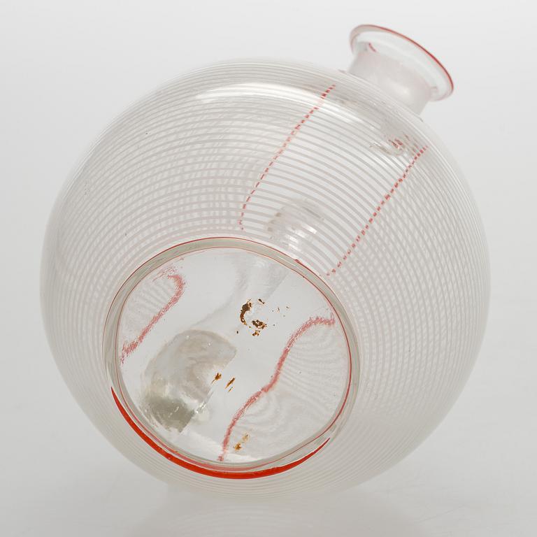 Karaff, samt två glas, Mellaneuropa 1900-talets mitt.