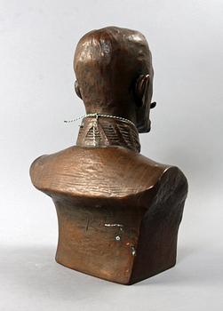 FRANS TÖRNEGREN, skulptur, konstmassa, sign.