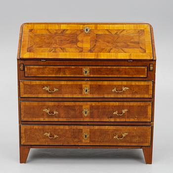 Sekretär, av  Sven Floberg (mästare i Stockholm 1749-72), Rokoko.