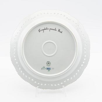 Plate Flora Danica Royal Copenhagen Denmark porcelain.