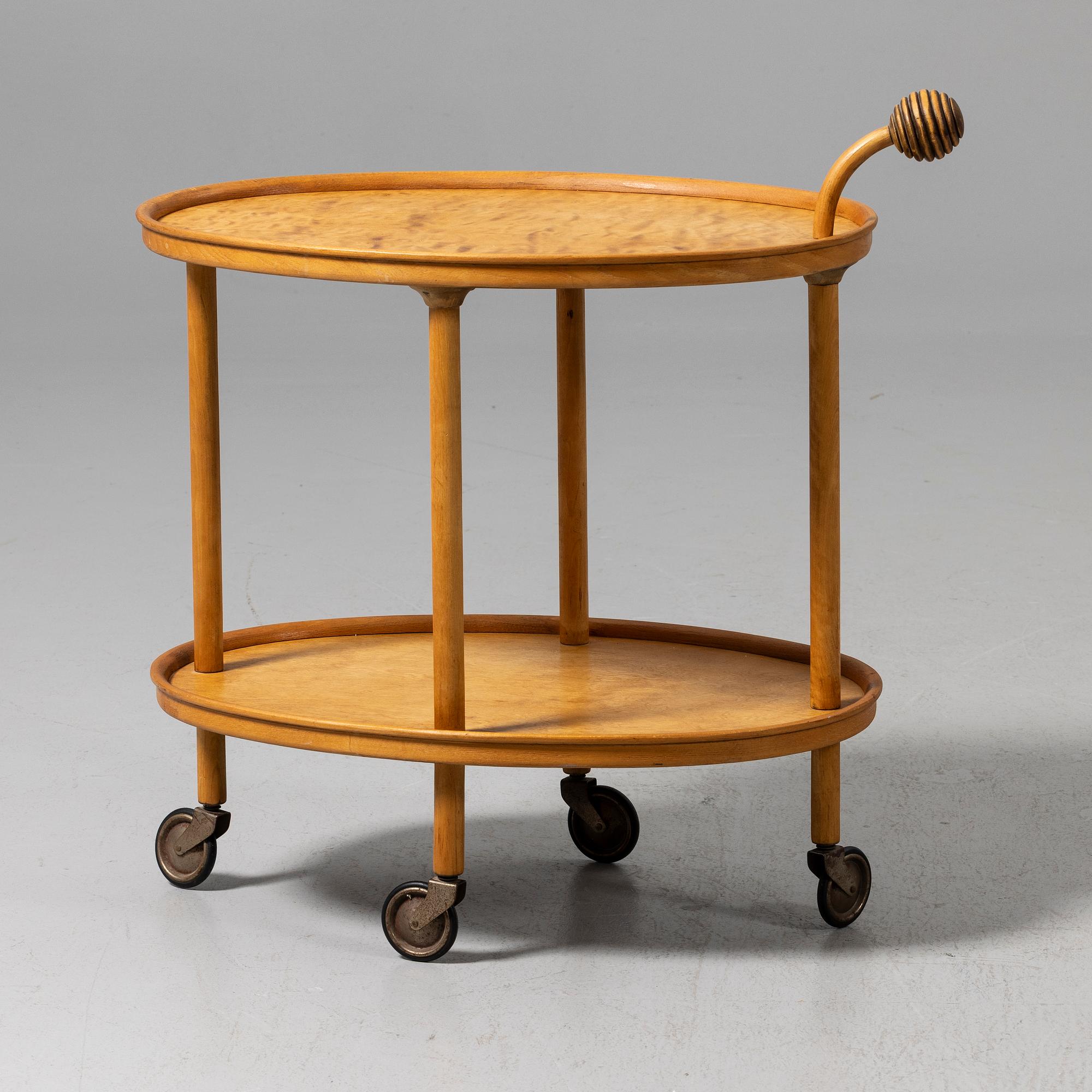 Serveringsvagn, 1900-talets mitt.