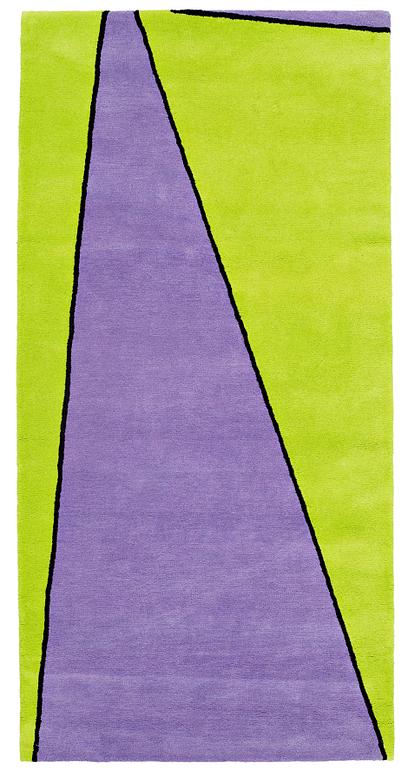 Olle Baertling, MATTO, "Yoy", handtufted, Baertling/Asplund, ca 201,5 x 99 cm.