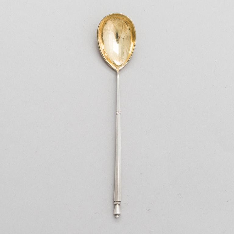 Teesetti, 4 osaa, hopeaa, Venäjä 1873-1917.