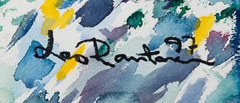 LEO RANTANEN, vesiväri, signeerattu ja päivätty 97.