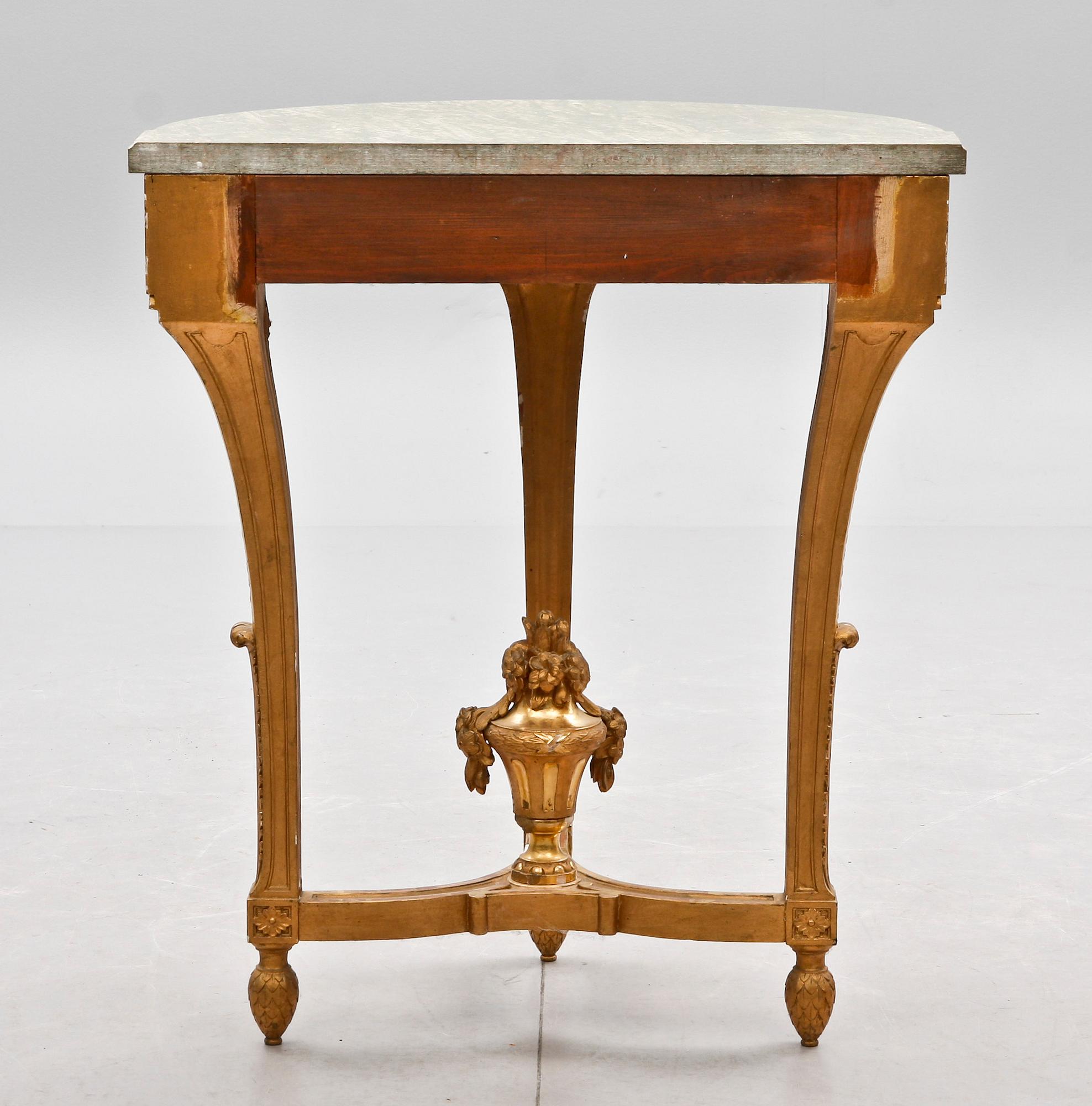 KONSOLBORD, gustaviansk stil, 1900-talets början.