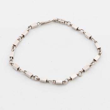 WIWEN NILSSON, a silver bracelet, Lund 1973.