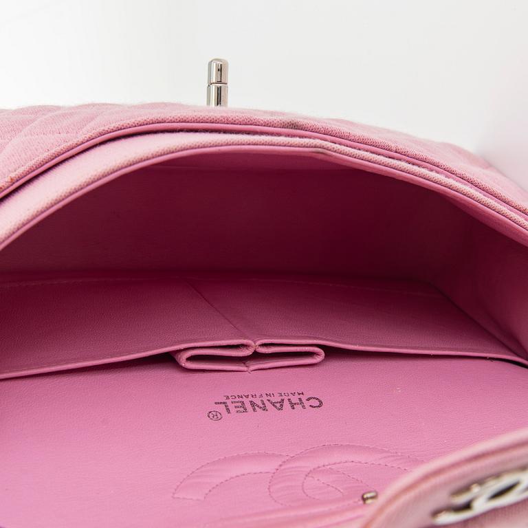 Chanel, "Pink Jersey Double Flap Bag", väska, 1997-1999.