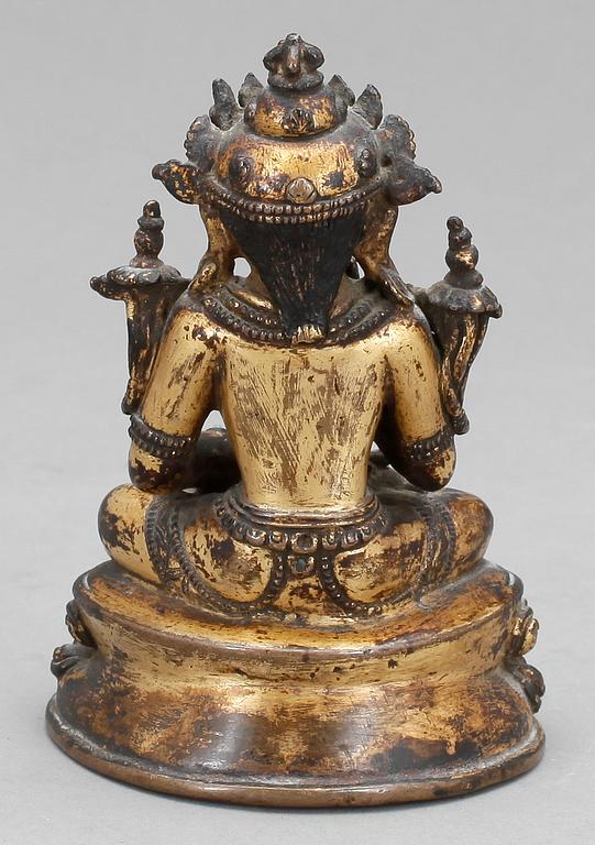 BUDDA, Kina, brons, 1800-tal.