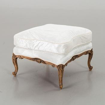 STOOL IN ROCOCO STYLE, 20th century.