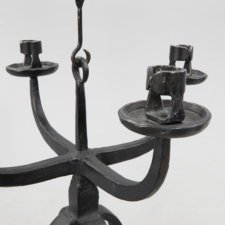 Bertil Vallien, ljuskrona, Kosta Smide 1900-talets andra hälft.