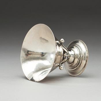 A Georg Jensen 830/1000 silver bowl, Copenhagen 1919-21.