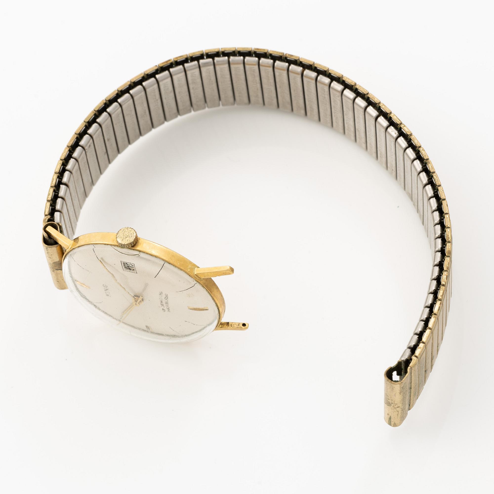 King, wristwatch, 32.5 mm.