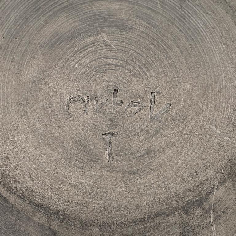 Viljo Hirvonen, a pair of rare mid-20th-century  candlesticks manufactured by Valaistustyö for Artek.