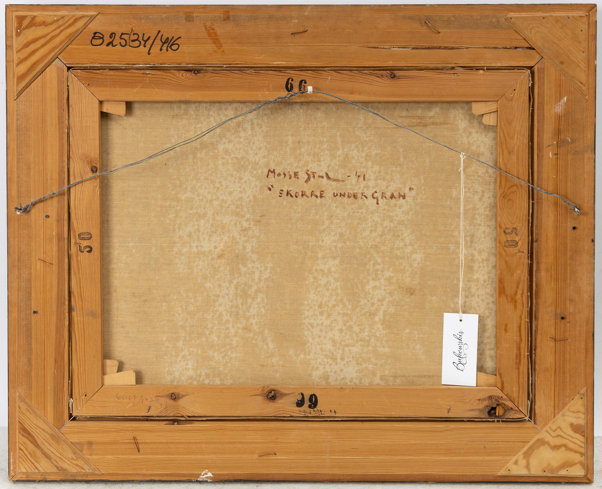 Mosse Stoopendaal, "Ekorre under gran".