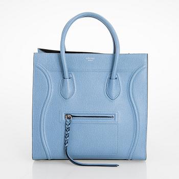 Céline, a 'Medium Phantom' Grained Leather Bag.