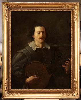 Dutch school 17th/18th Century, The Lute Player.