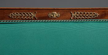 A Empire-style circa 1900 sofa.