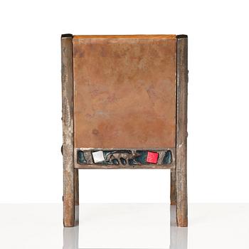 Ernst Billgren & Mats Theselius, a "Tronen" chair/sculpture, ed. 41/100, Källemo, Värnamo post 1991.