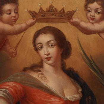 David Klöcker Ehrenstrahl Circle of, Coronation of the Virgin.