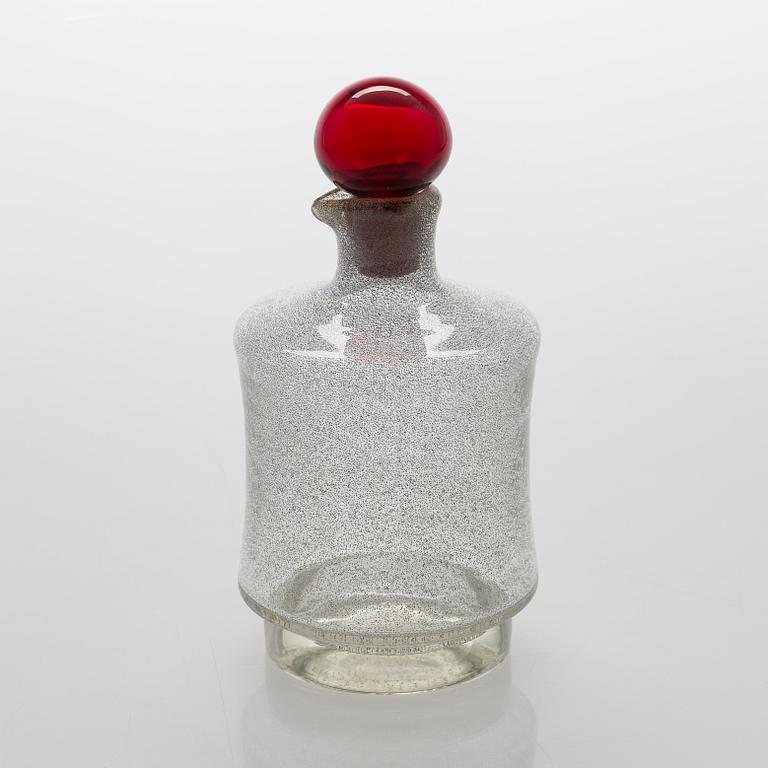 Tamara Aladin, A 'Star' glass carafe,  Riihimäen Lasi, 1963-65.
