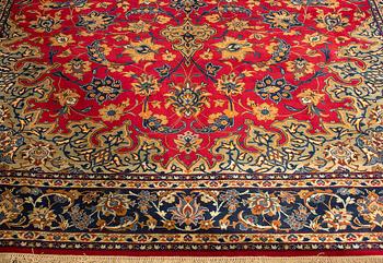 A CARPET, Najafabad, Signerad Enteshari, ca 470 x 338 cm.