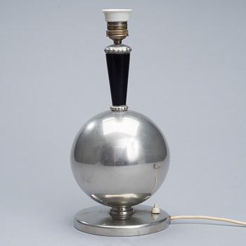 BORDSLAMPA, L&L Svensk Tenn 1938.